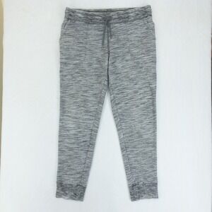 LL Bean Ultra Soft Sweats Womens Medium‎ Gray Heathered Drawstring Sweatpants